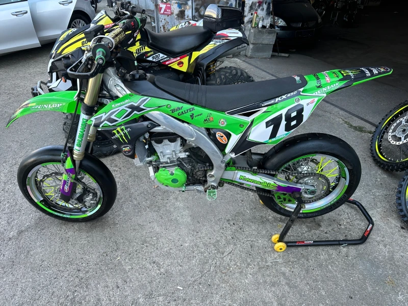 Kawasaki Kx 450f supermoto, снимка 6 - Мотоциклети и мототехника - 47342883