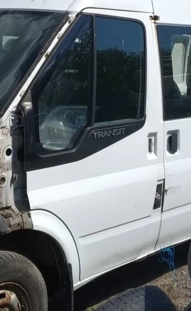 Предна врата лява шофьорска втора употреба за Форд Транзит 2006-14, снимка 1
