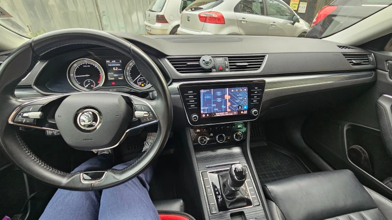 Skoda Superb В ГАРАНЦИЯ - 2.0TDI, DSG Автомат 7, 200 к.с., снимка 9 - Автомобили и джипове - 52051910
