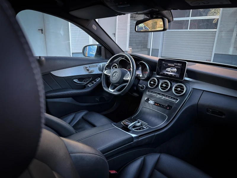Mercedes-Benz C 220 D* AMGLINE* MEMORY* ЛИЗИНГ, снимка 9 - Автомобили и джипове - 52943297