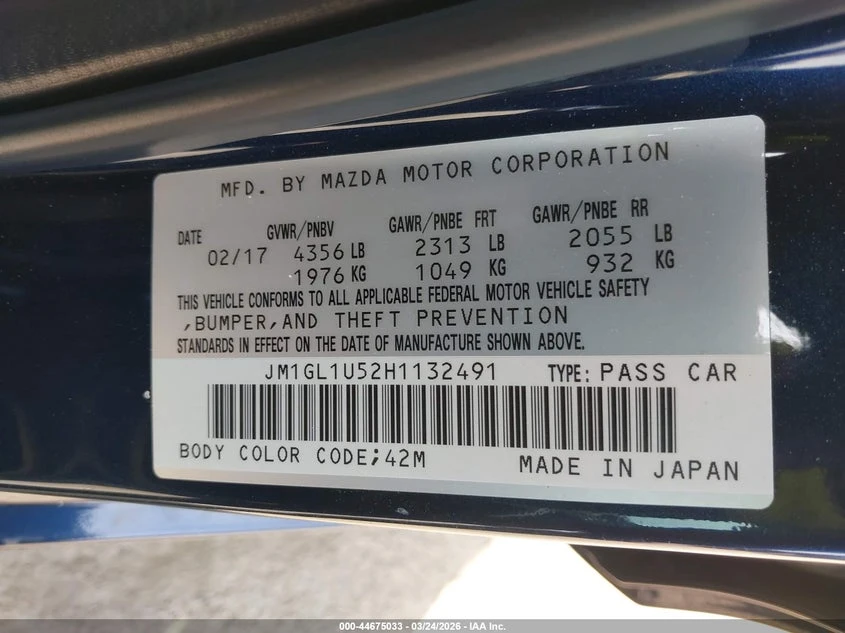 Mazda Mx-6 2.5L I-4 DI, DOHC, VVT, 184HP Front Wheel Drive | Mobile.bg � ����������� 9
