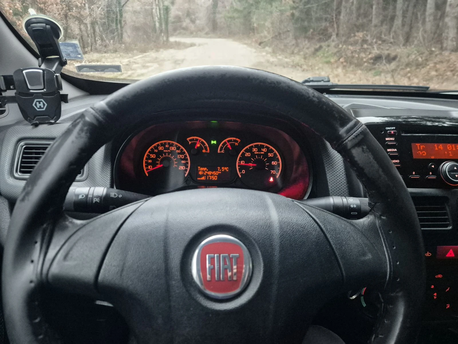 Fiat Doblo 1, 4 CNG фабр.метан, MAXI, снимка 14 - Автомобили и джипове - 54338524