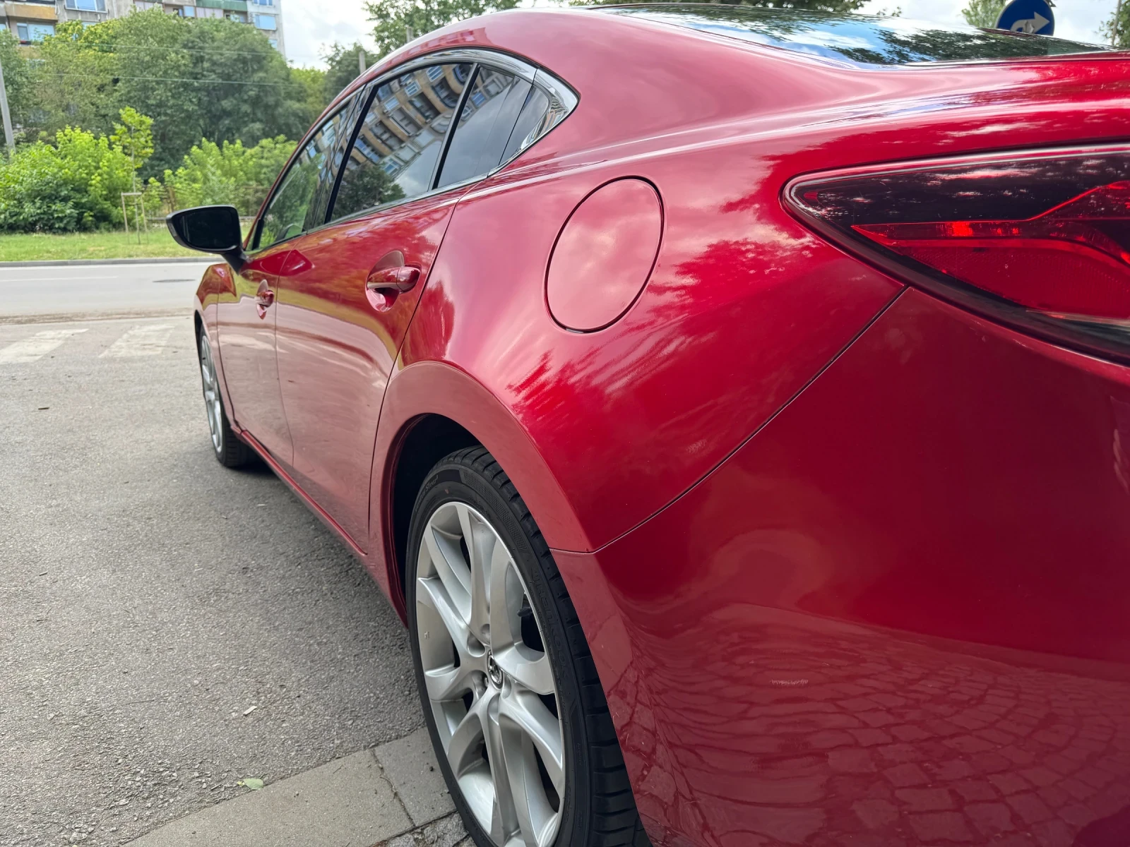 Mazda 6 2.2D 175к.с. Автоматик отлично състояние!, снимка 6 - Автомобили и джипове - 55321347
