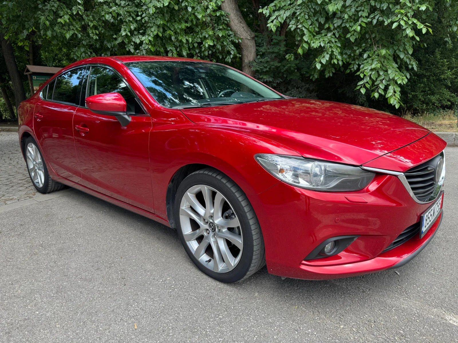 Mazda 6 2.2D 175к.с. Автоматик отлично състояние!, снимка 3 - Автомобили и джипове - 55321347