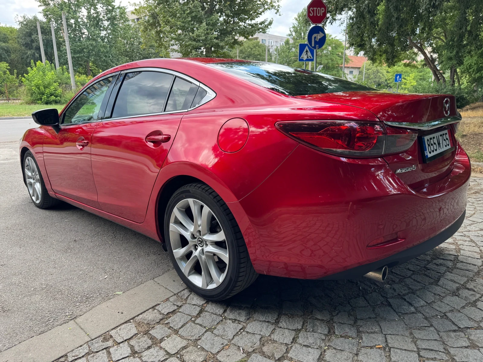 Mazda 6 2.2D 175к.с. Автоматик отлично състояние!, снимка 2 - Автомобили и джипове - 55321347