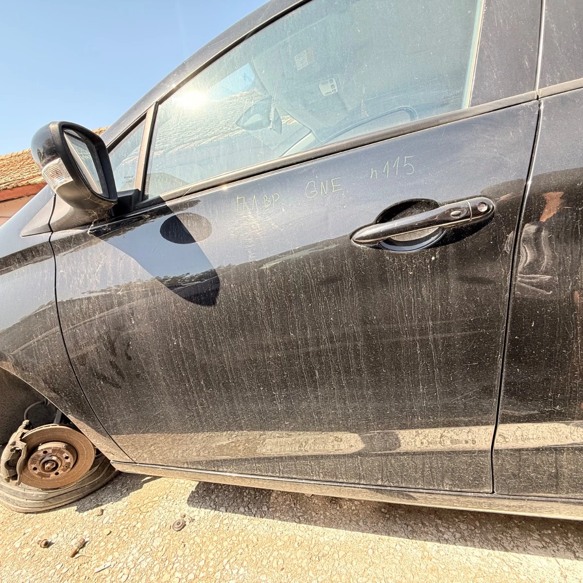 Предна лява врата GNE за Renault Zoe ном115 1314-1314