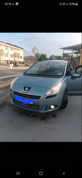 Peugeot 5008 Газ бензин, снимка 1