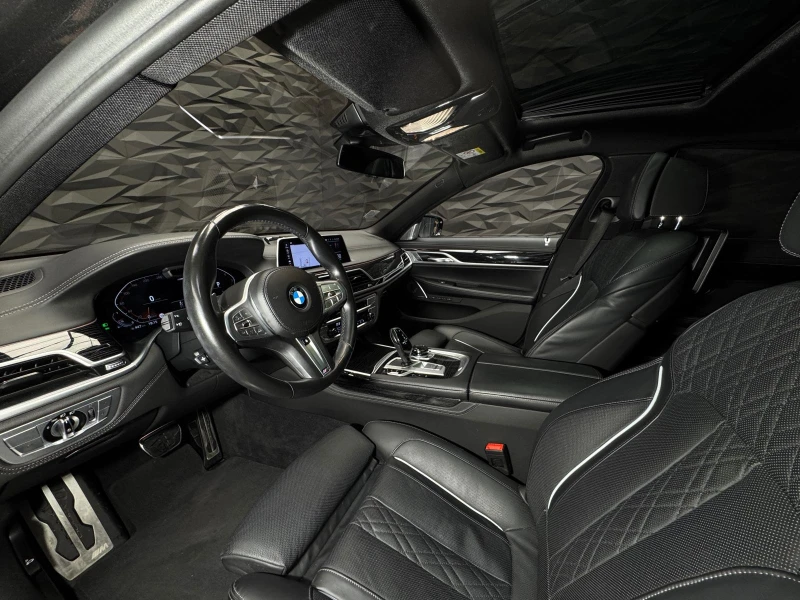 BMW 750 i xDrive M-sportpack 3d B&W* 360* Pano* 3xTV, снимка 7 - Автомобили и джипове - 52225993