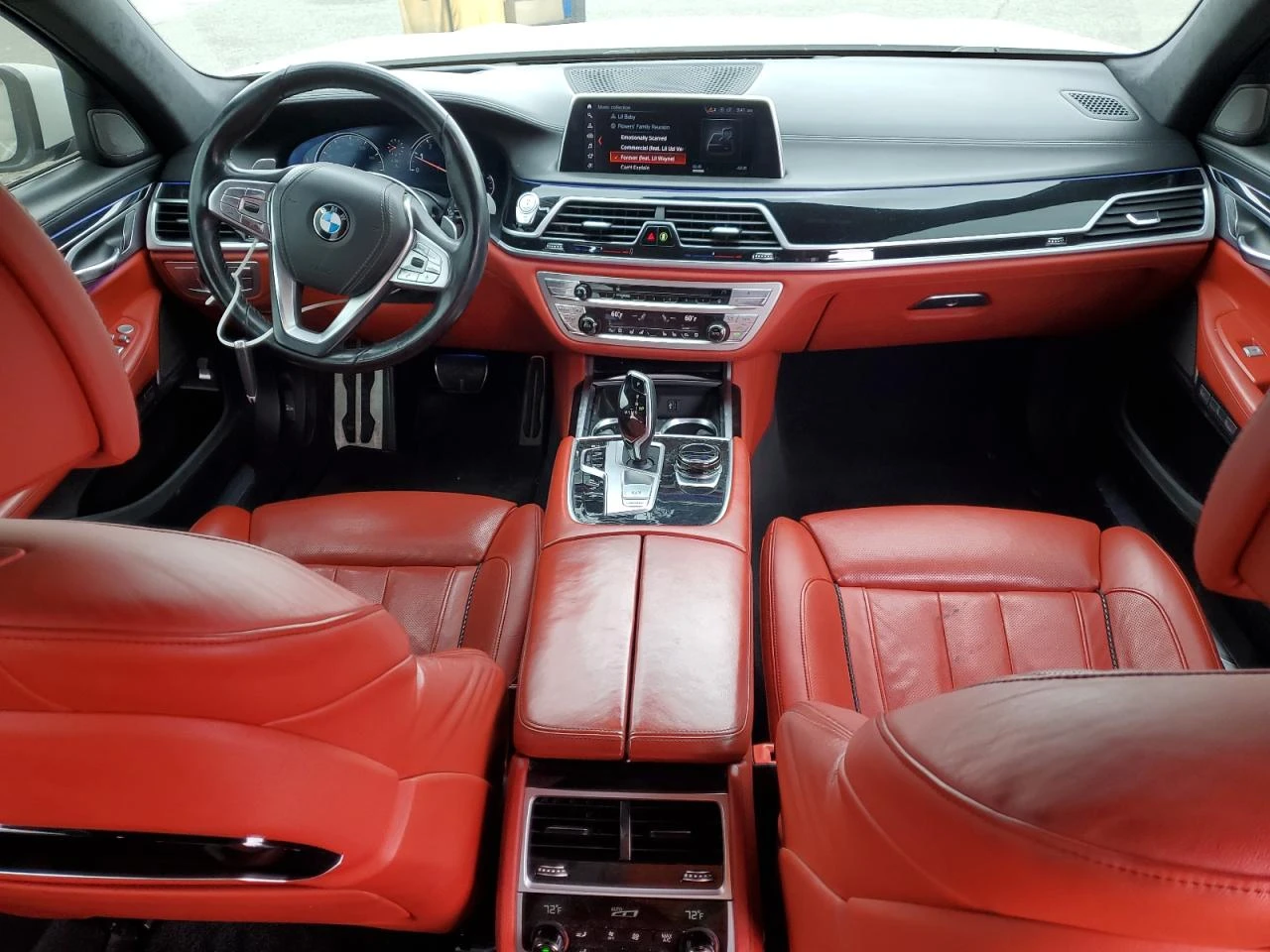 BMW 750 M пакет Head-up Harman Kardon - изображение 8