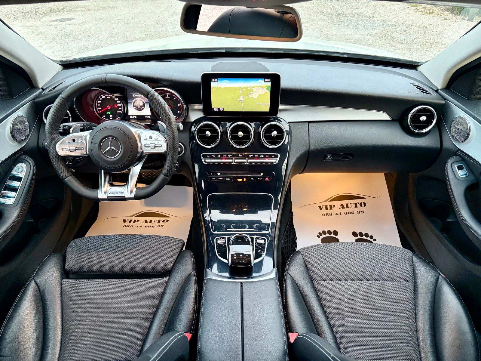 Mercedes-Benz C 220 AMG PACKET PREMIUM DISTRONIC PLUS HEAD UP 7GTRONIC, снимка 11 - Автомобили и джипове - 56089712
