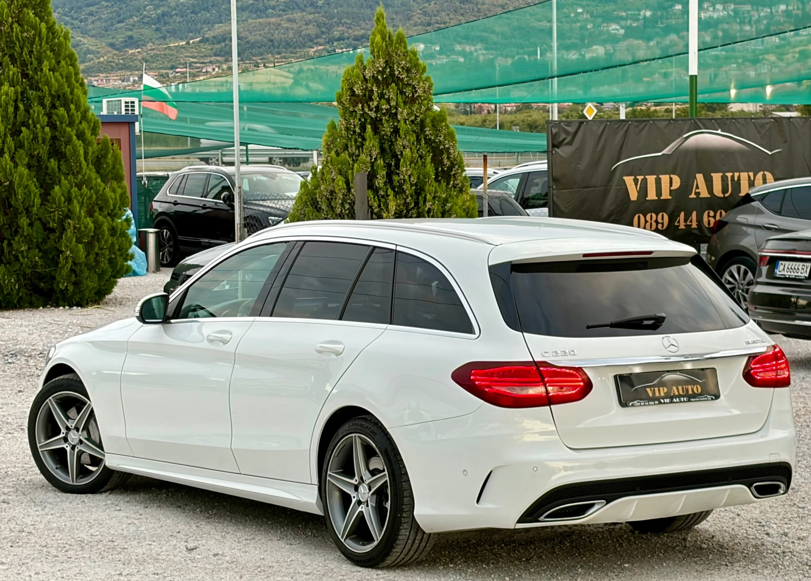Mercedes-Benz C 220 AMG PACKET PREMIUM DISTRONIC PLUS HEAD UP 7GTRONIC, снимка 8 - Автомобили и джипове - 56089712