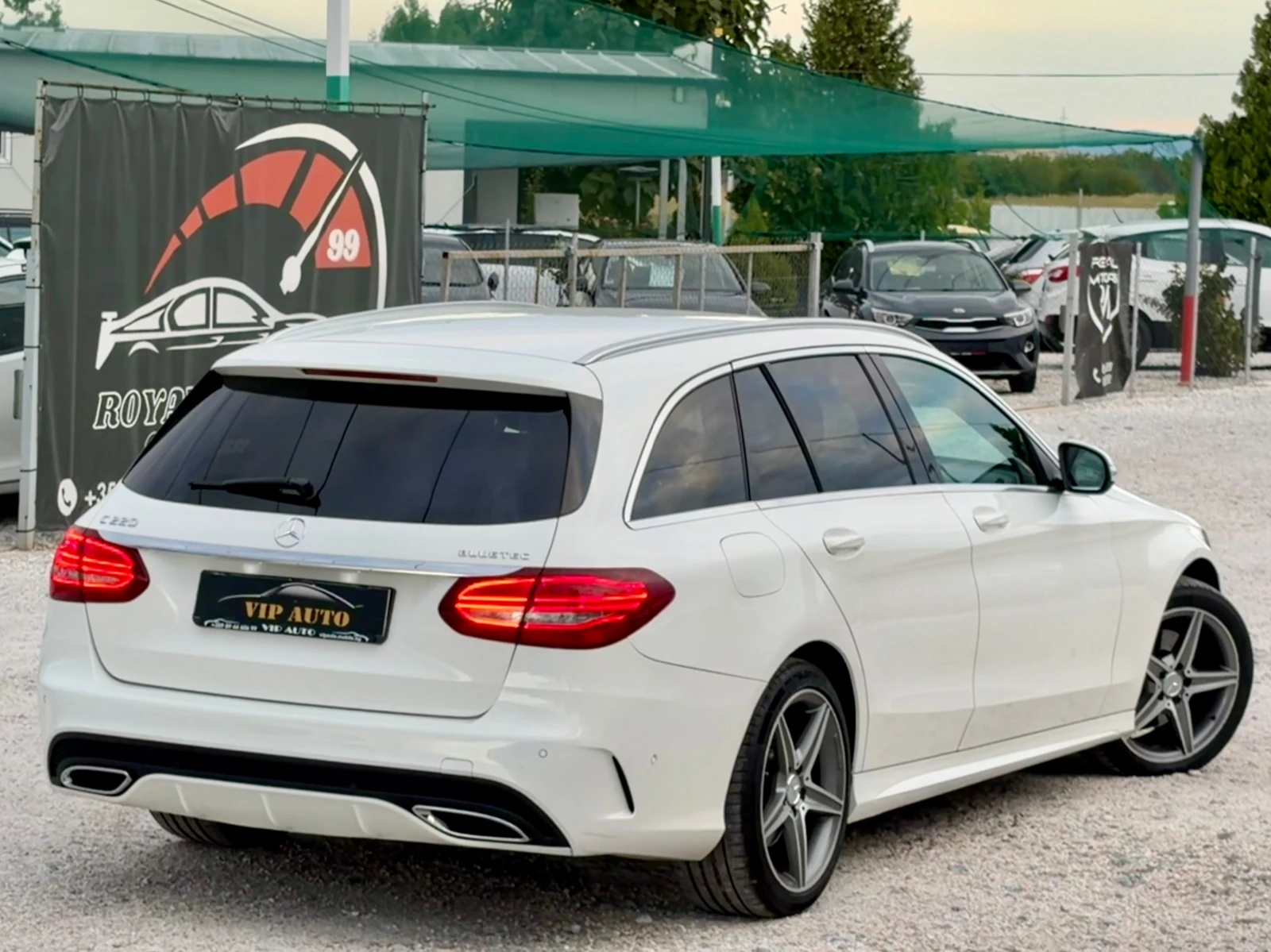 Mercedes-Benz C 220 AMG PACKET PREMIUM DISTRONIC PLUS HEAD UP 7GTRONIC, снимка 7 - Автомобили и джипове - 56089712