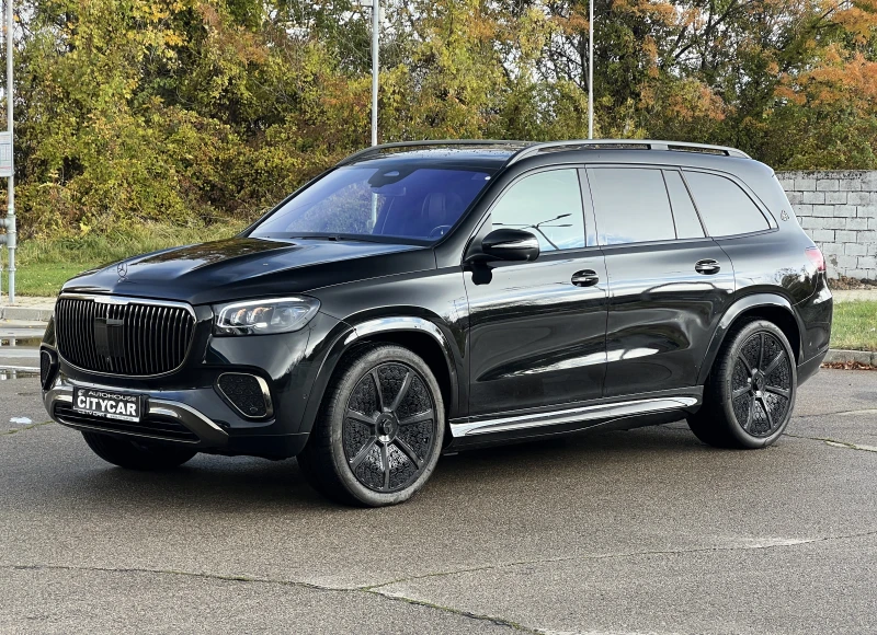 Mercedes-Benz GLS 600 MAYBACH/NIGHT SERIES/BURM 4D/TV/HEAD UP/PANO/360/, снимка 3 - Автомобили и джипове - 52199728