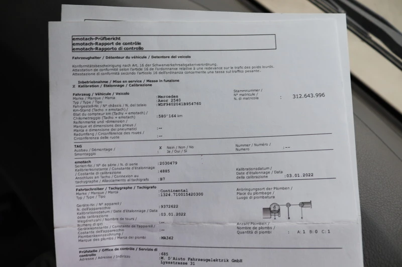 Mercedes-Benz Actros Axor 2540 + Кран, снимка 12 - Камиони - 45581323