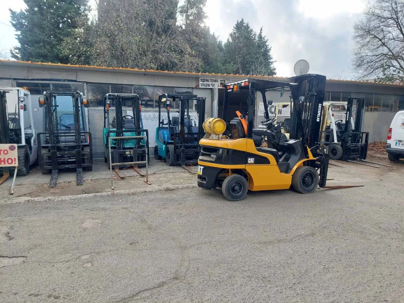 Мотокар Cat nissan K25, снимка 2 - Индустриална техника - 52695086