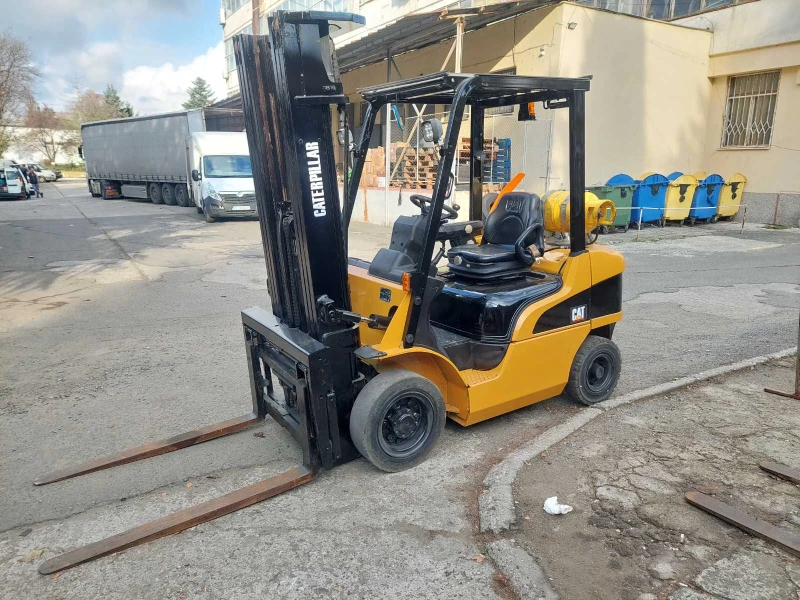 Мотокар Cat nissan K25, снимка 4 - Индустриална техника - 52695086