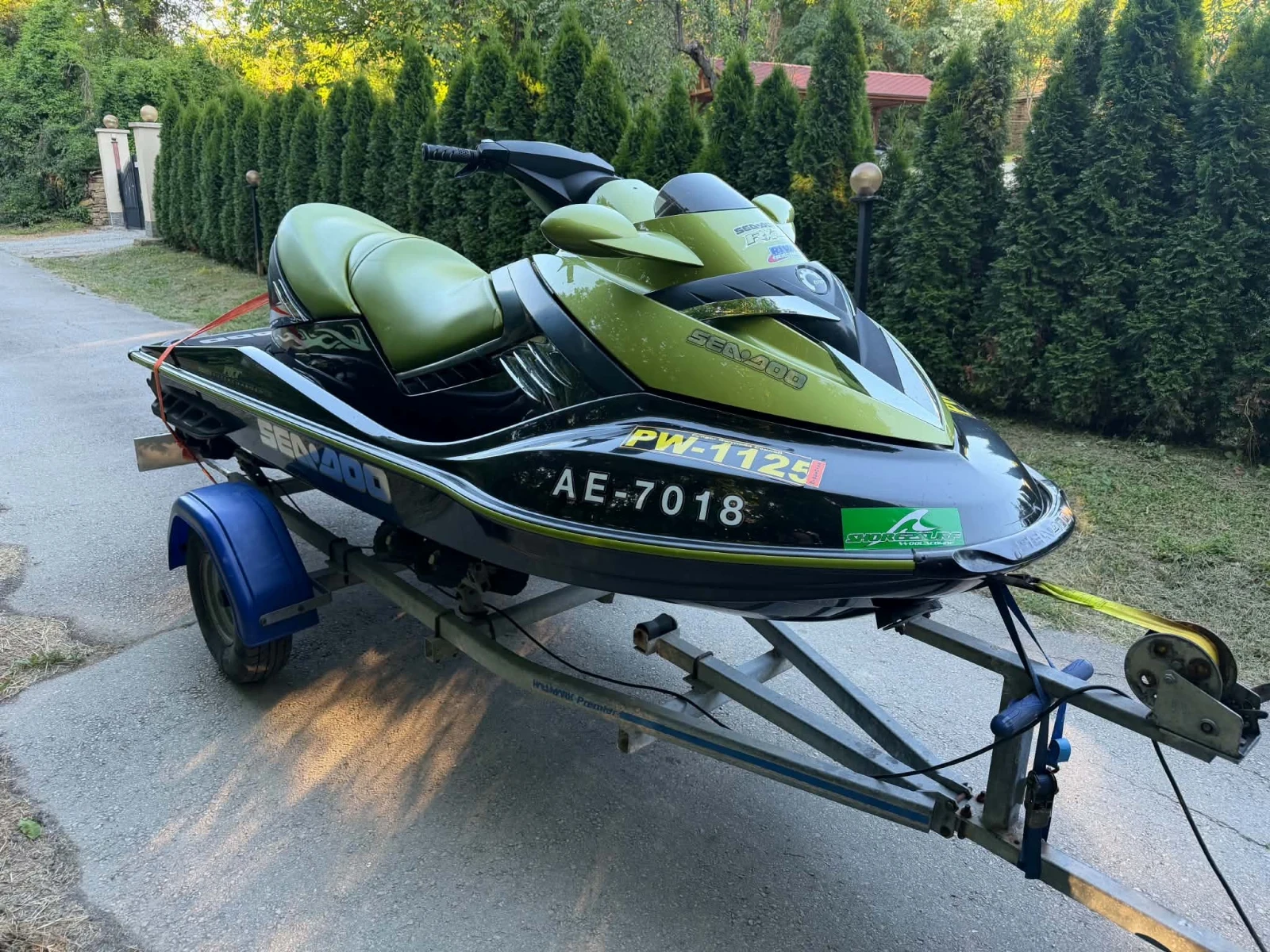 Джет Bombardier Sea Doo  RXT 215 supercharged / 84 мото часа