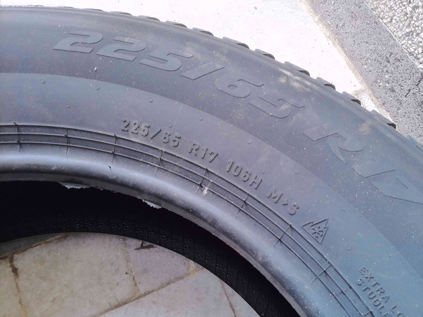Нова автомобилна гума Pirelli 225/65/R17, снимка 4 - Части - 54009685