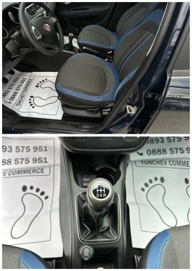Fiat Punto 1.3-multijet-75hp-EVO-144.000km-CITY-TOP-NEW-m, снимка 15