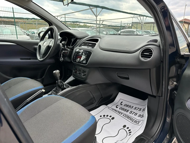 Fiat Punto 1.3-multijet-75hp-EVO-144.000km-CITY-TOP-NEW-m, снимка 14 - Автомобили и джипове - 49848240