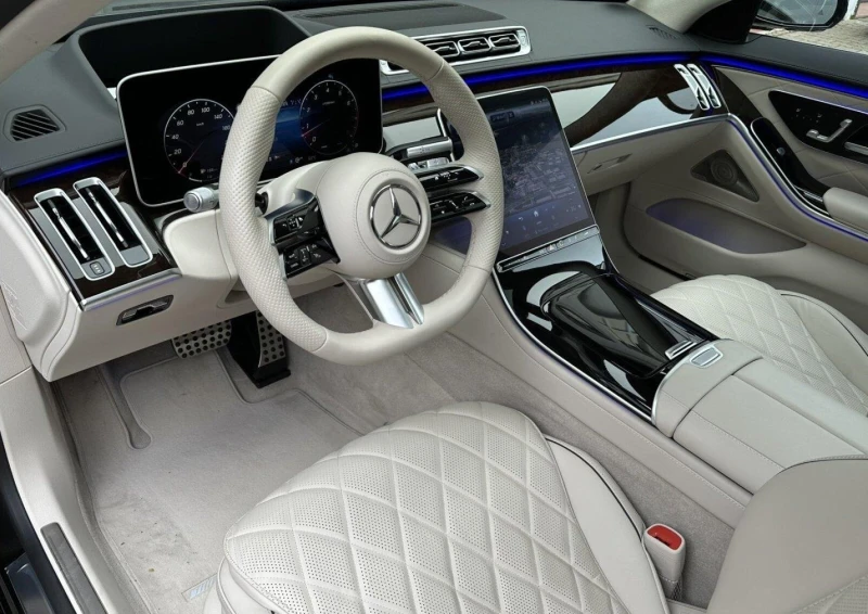 Mercedes-Benz S 580 4-MATIC LONG AMG E-ACTIVE-BODY BURMESTER , снимка 6 - Автомобили и джипове - 52324944