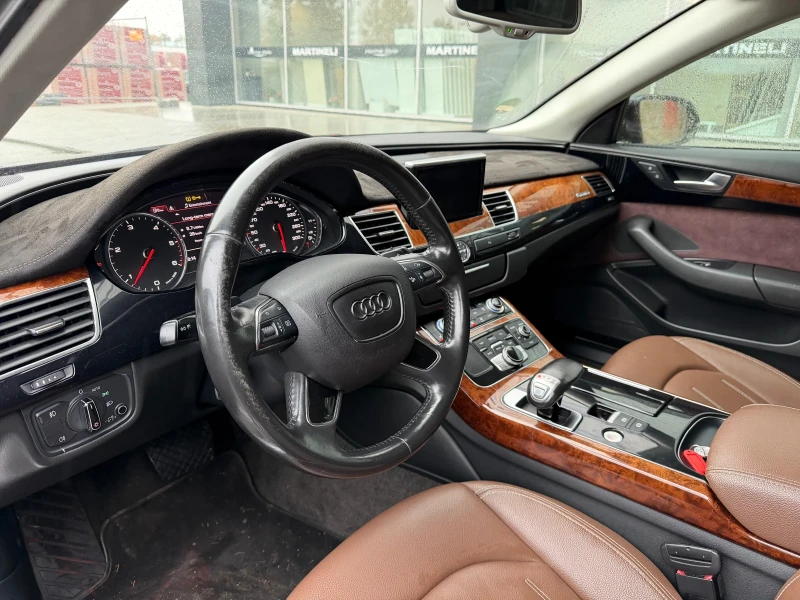 Audi A8 3.0D* Кожа* Алкантара, снимка 10 - Автомобили и джипове - 53136638
