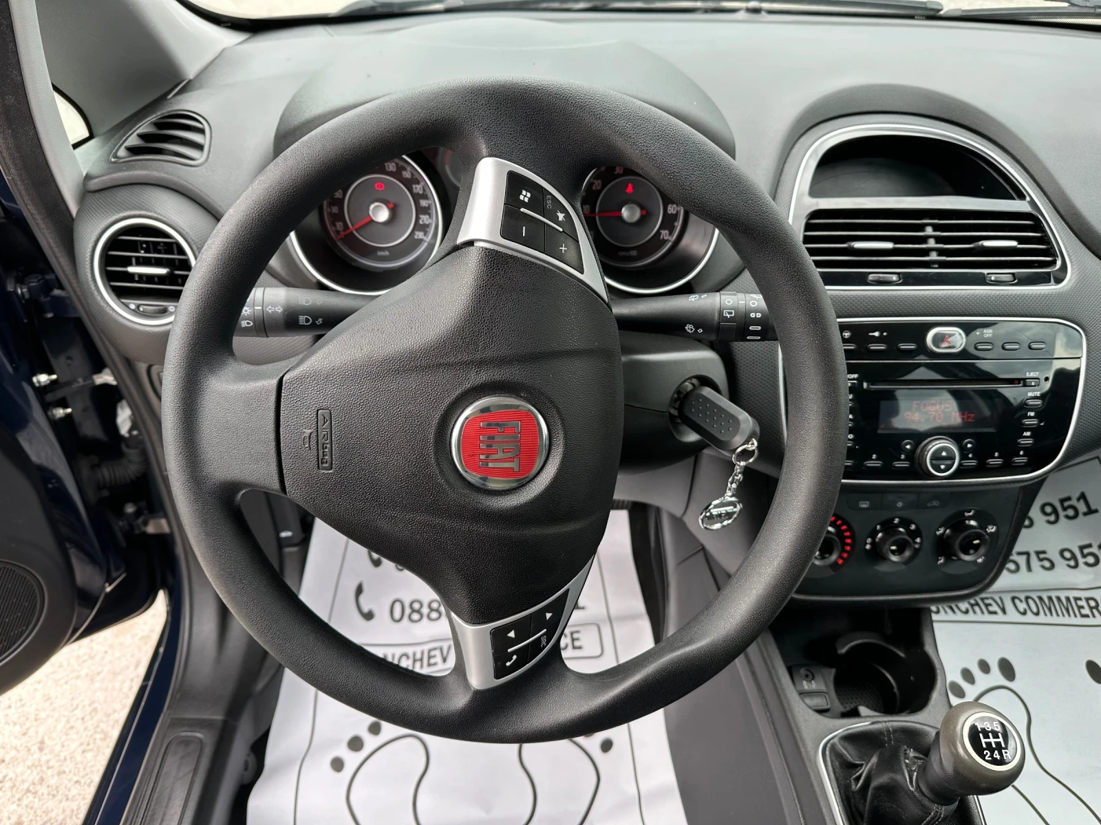 Fiat Punto 1.3-multijet-75hp-EVO-144.000km-CITY-TOP-NEW-m | Mobile.bg   11