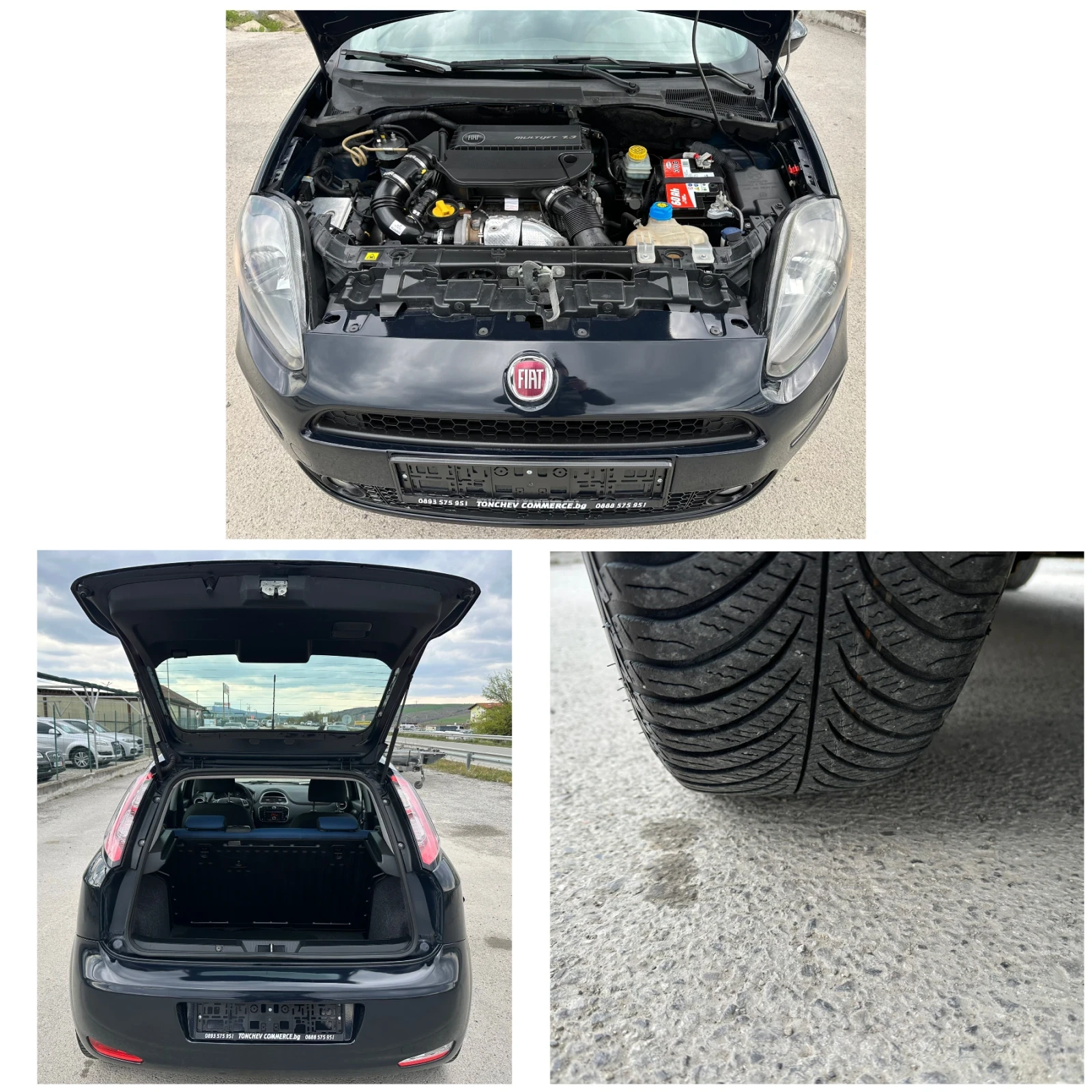 Fiat Punto 1.3-multijet-75hp-EVO-144.000km-CITY-TOP-NEW-m | Mobile.bg   17