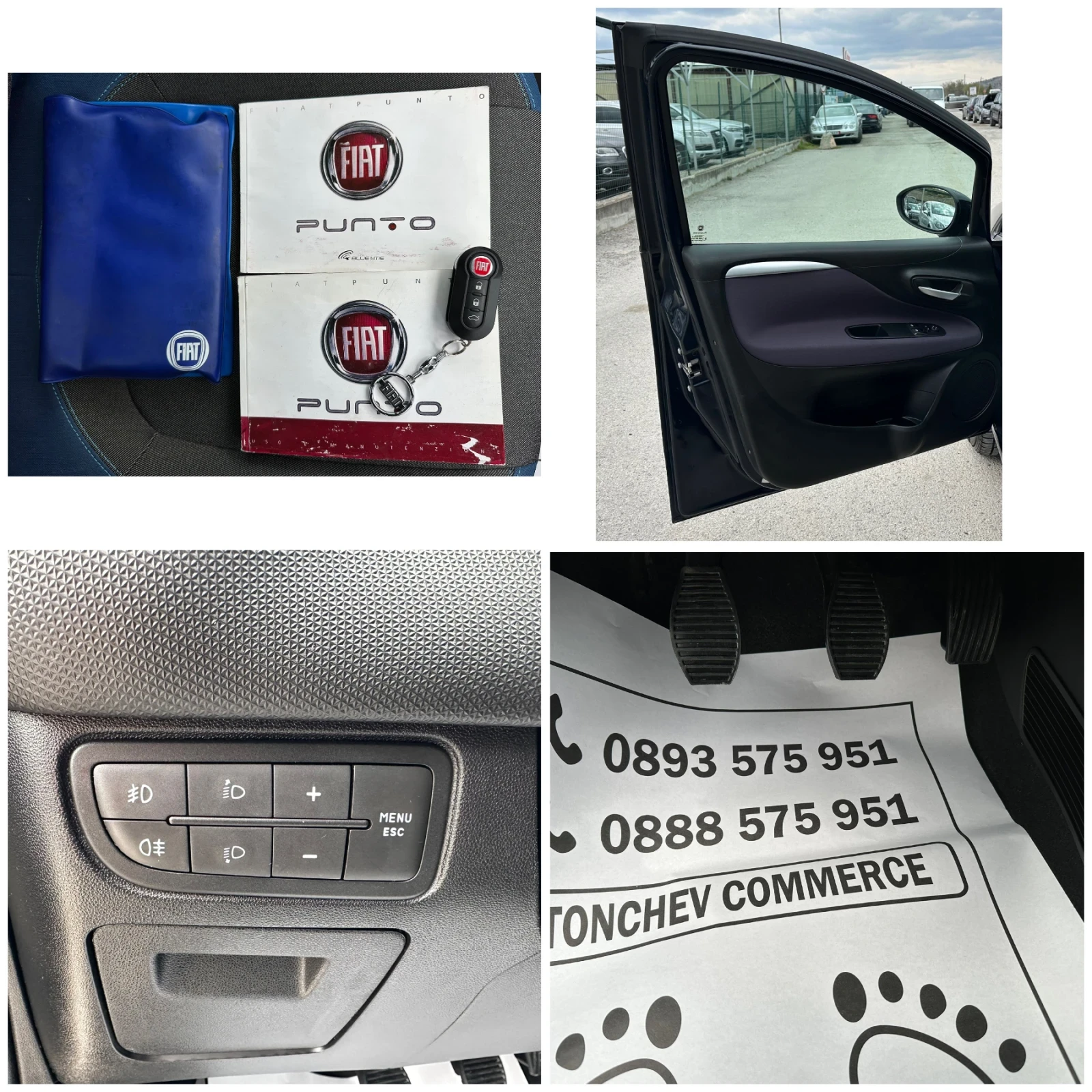 Fiat Punto 1.3-multijet-75hp-EVO-144.000km-CITY-TOP-NEW-m | Mobile.bg   16