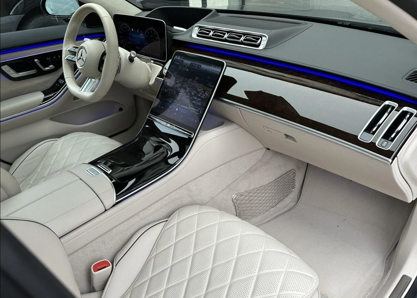 Mercedes-Benz S 580 4-MATIC LONG AMG E-ACTIVE-BODY BURMESTER  | Mobile.bg   11