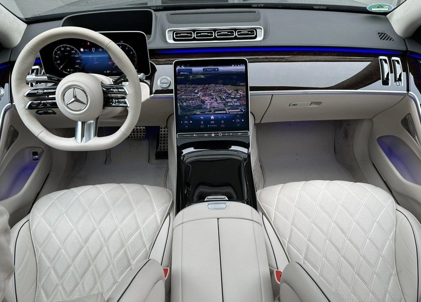 Mercedes-Benz S 580 4-MATIC LONG AMG E-ACTIVE-BODY BURMESTER  | Mobile.bg   8
