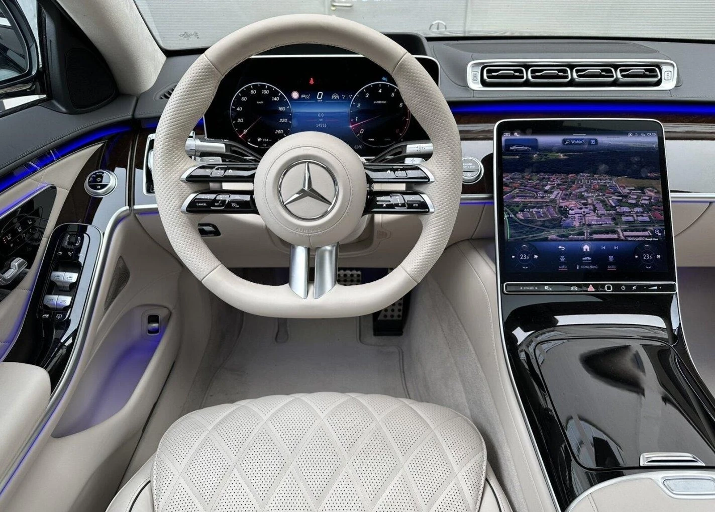 Mercedes-Benz S 580 4-MATIC LONG AMG E-ACTIVE-BODY BURMESTER  | Mobile.bg   7