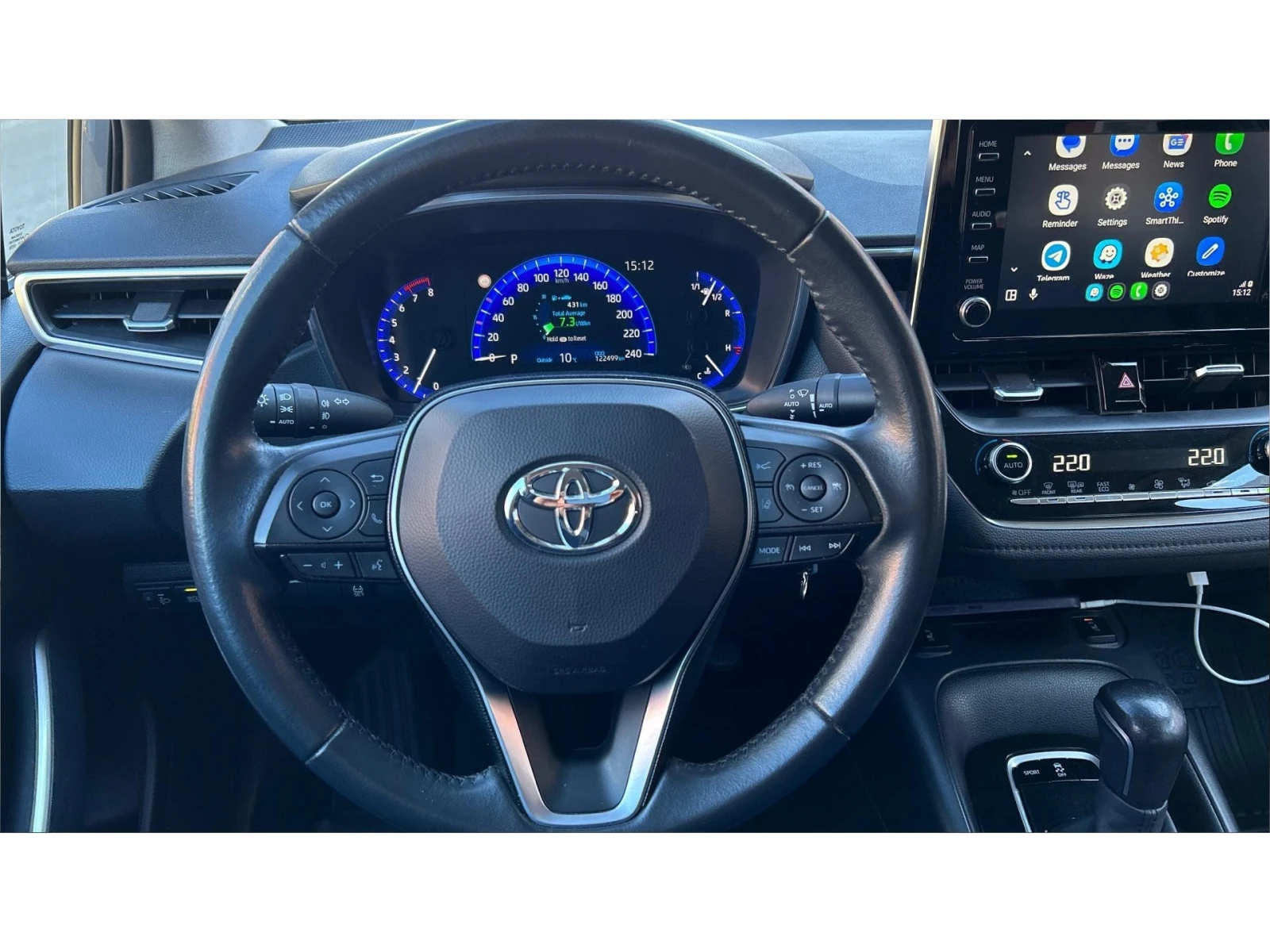 Toyota Corolla 1.5 А/Т, Месечна вноска от 227  , снимка 14 - Автомобили и джипове - 54115604