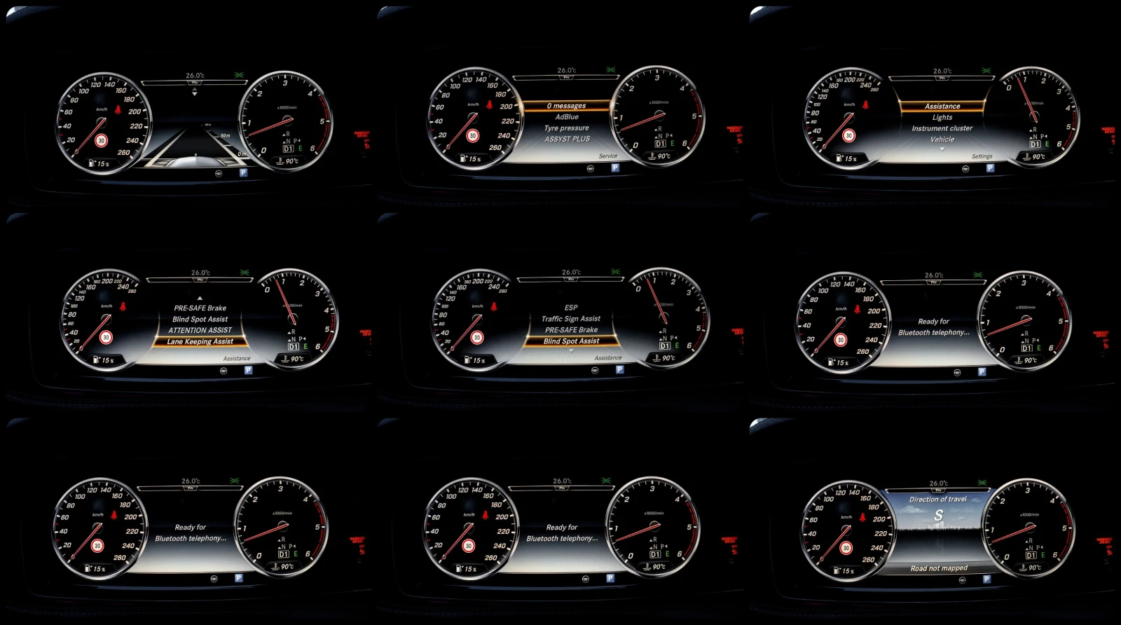 Mercedes-Benz S 350 d* 4MATIC* AMG* 9G* LONG* 3XTV* CARBON* MASSAGE, снимка 15 - Автомобили и джипове - 55450726