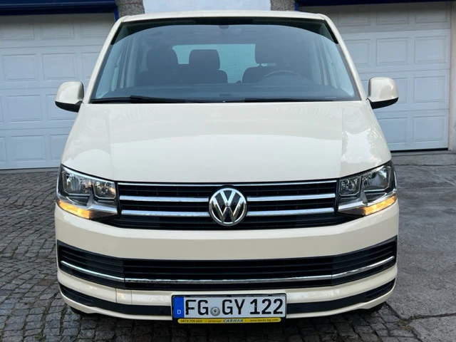 VW Caravelle 2.0 TDI 9места Германия, снимка 2 - Бусове и автобуси - 49143418