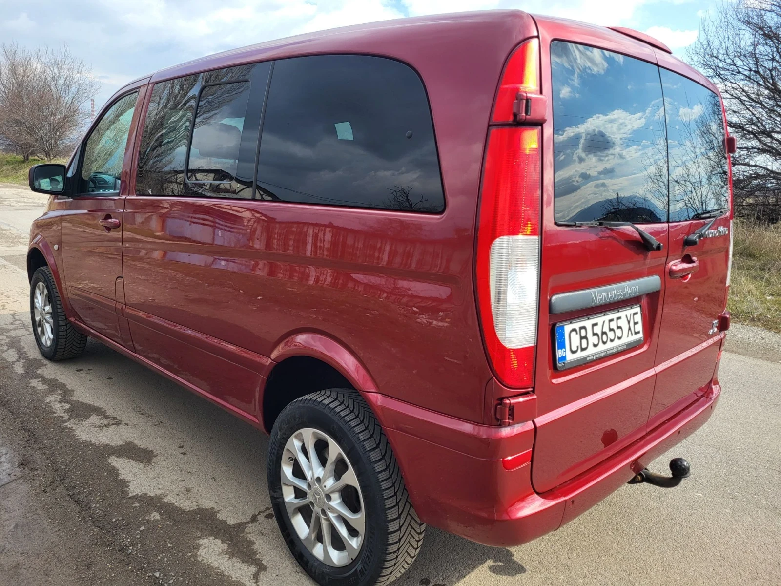 Mercedes-Benz Vito 2.2ЦДИ 646 150коня 4х4 8 местно, снимка 3 - Бусове и автобуси - 56170865