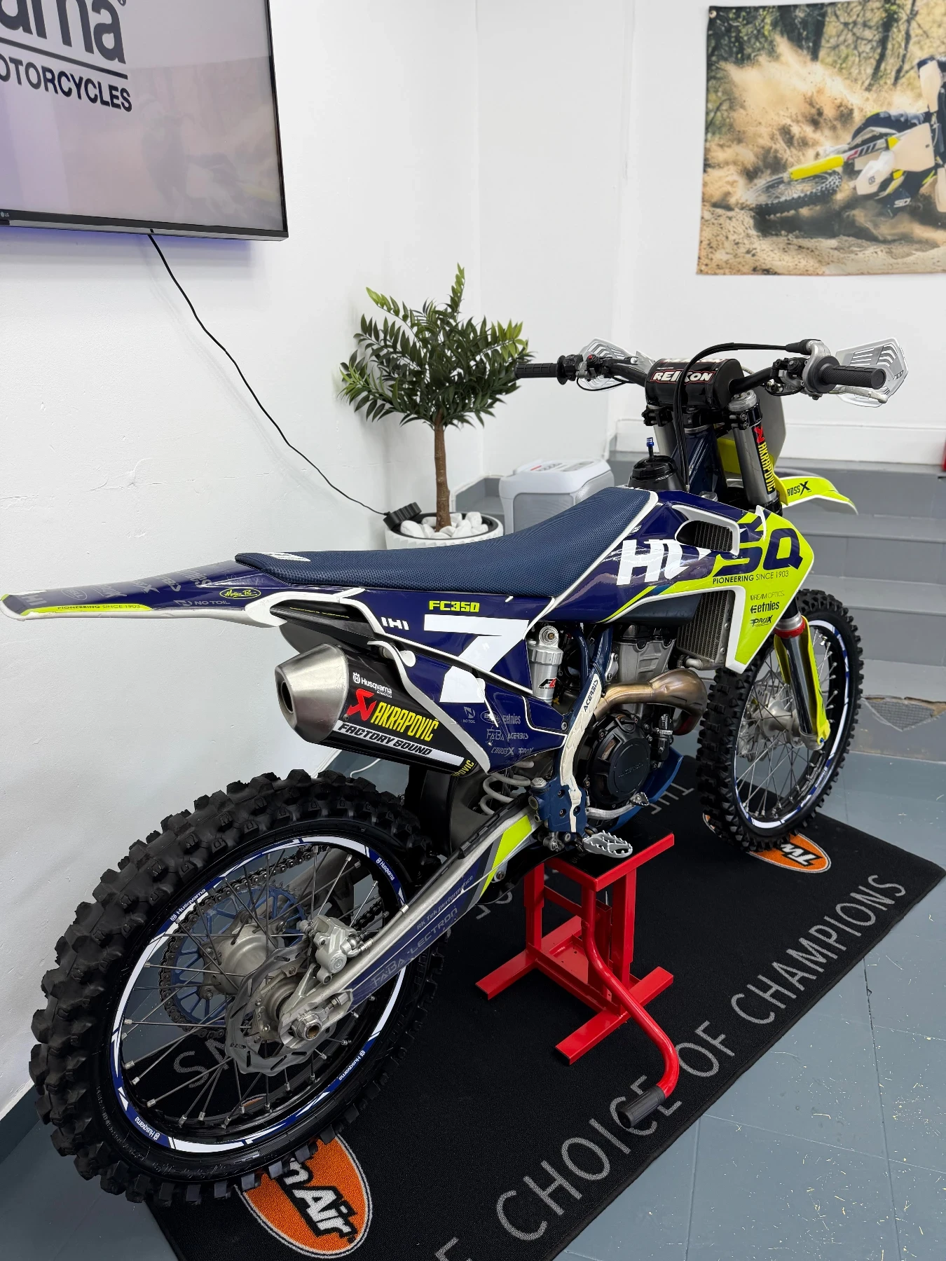 Husqvarna FC 350 / 2 Режима /Тракшън /Лънч /Стартер /Като нов