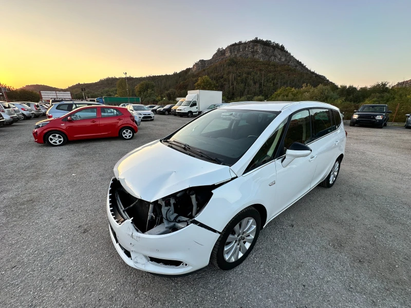 Opel Zafira 1.4 I= 140 к.с АВТОМАТИК= 7 МЕСТА, снимка 7 - Автомобили и джипове - 47334603