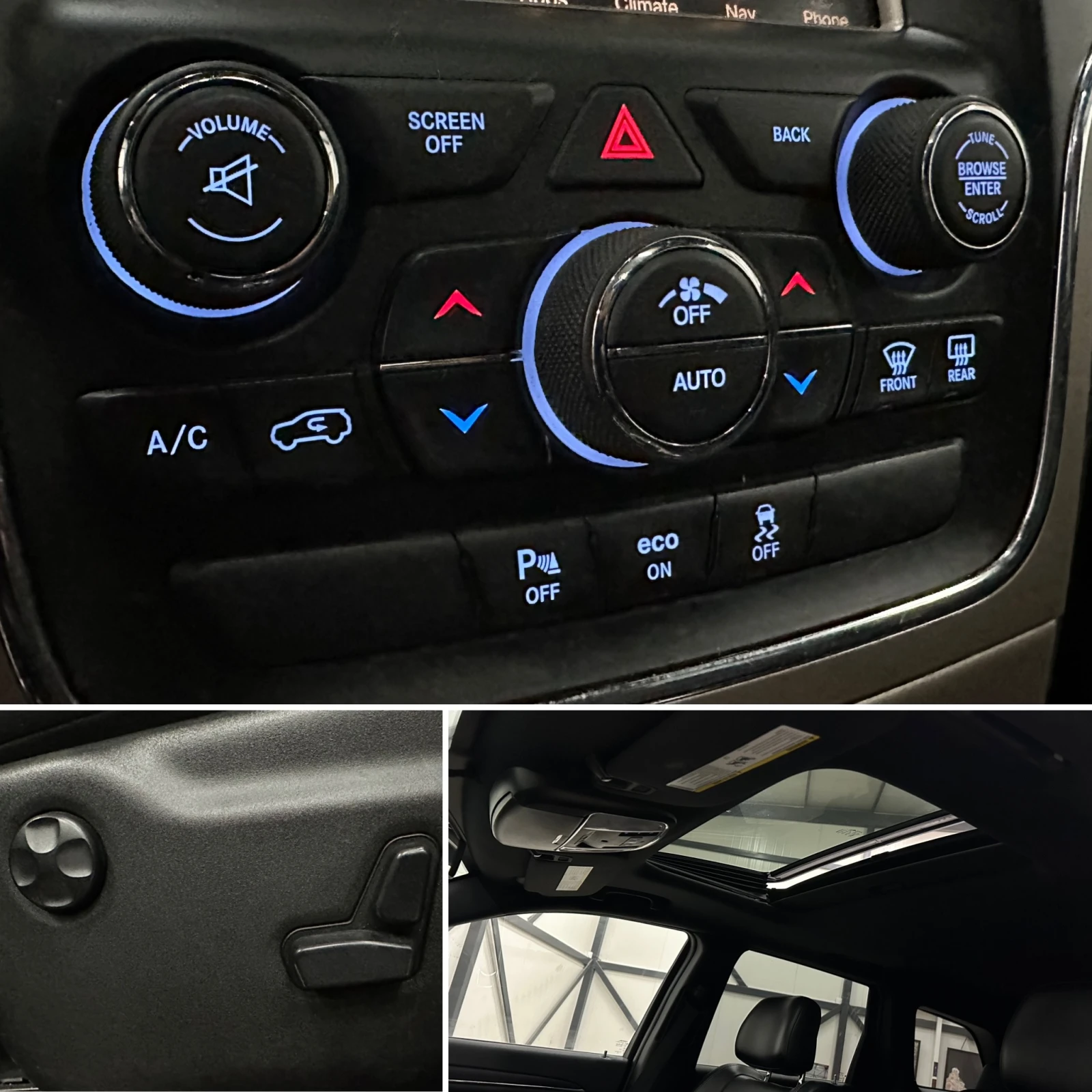 Jeep Grand cherokee * LIMITED* 4x4* ПОДГРЕВ* 3.6* , снимка 13 - Автомобили и джипове - 50272085