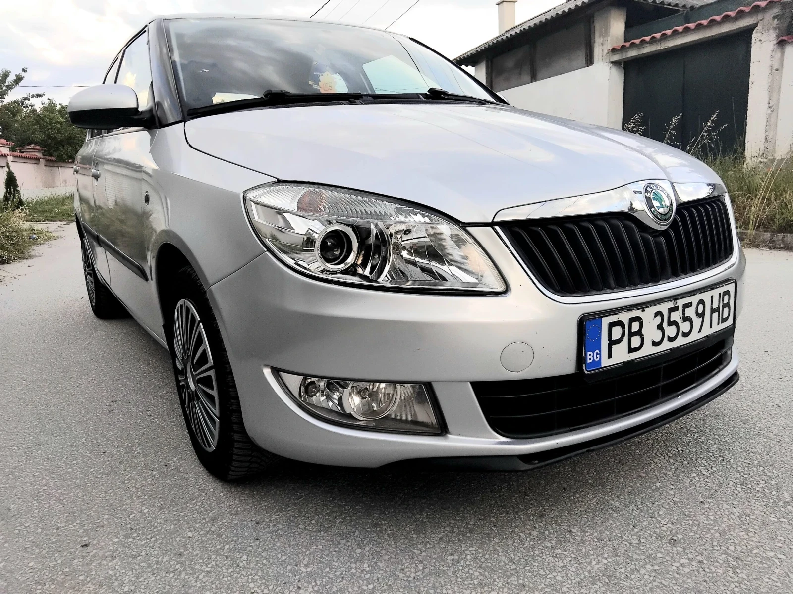 Skoda Fabia 1.2i.65k+ КЛИМА + ГАЗОВ ИНЖЕКЦИОН. 2012г
