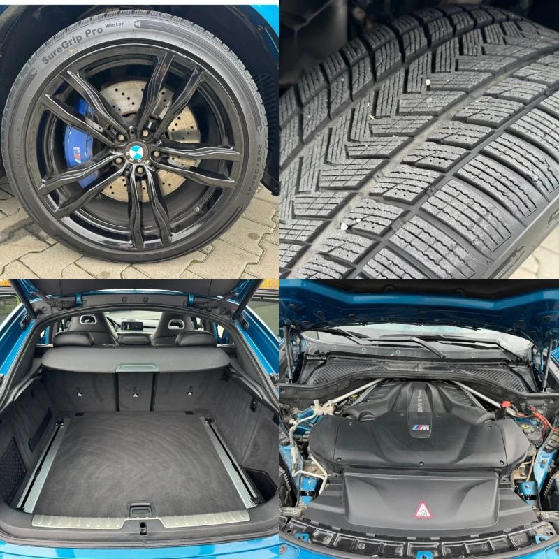 BMW X6 M#INDIVIDUAL#B&O#SOFTCL#ОБДУХ#FULL FULL#85000KM, снимка 16 - Автомобили и джипове - 52313510