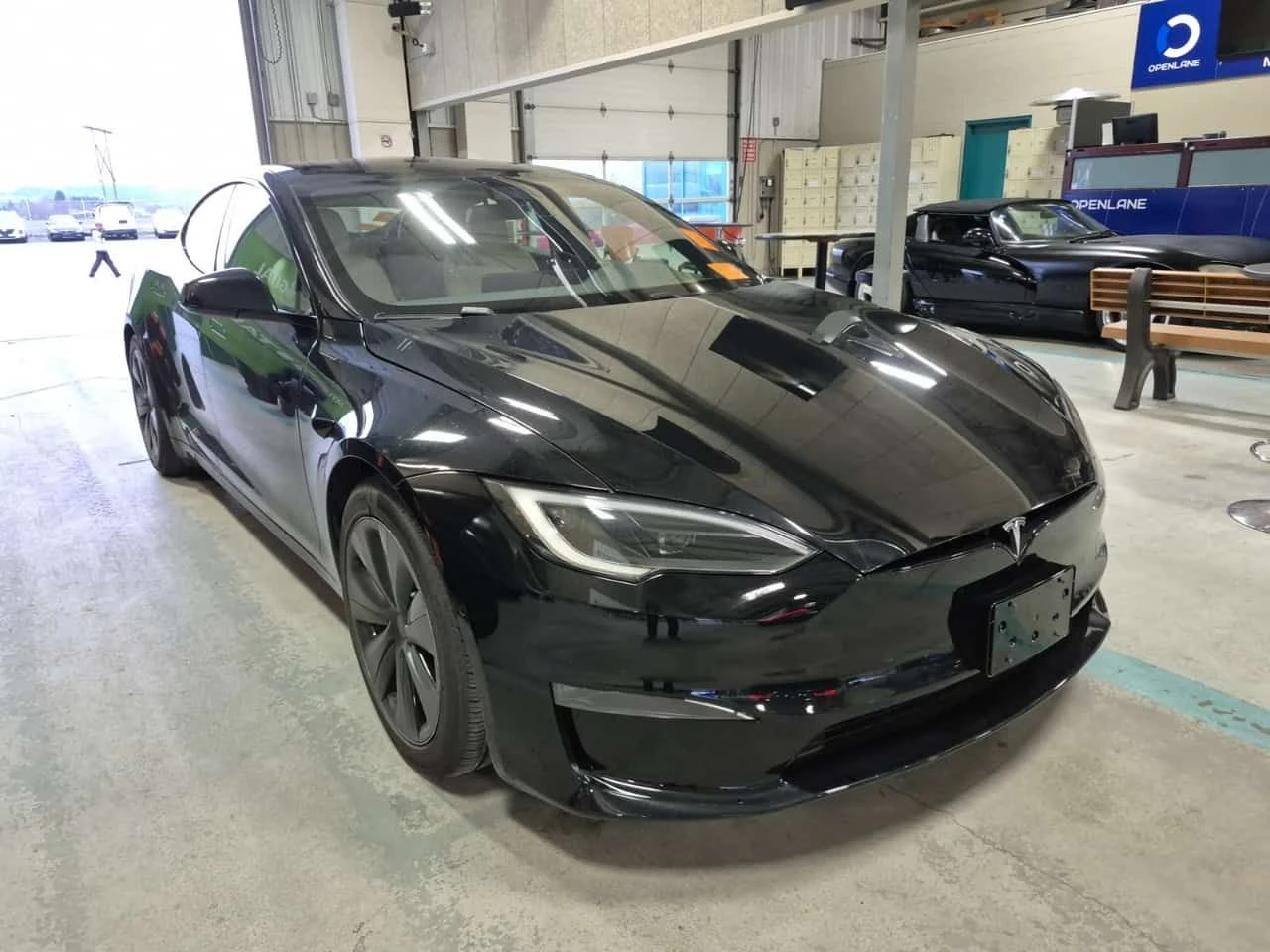 Tesla Model S * LONG RANGE PALLADIUM * ОБДУХВАНЕ* ПОДГРЕВ* BLIND, снимка 2 - Автомобили и джипове - 53904865