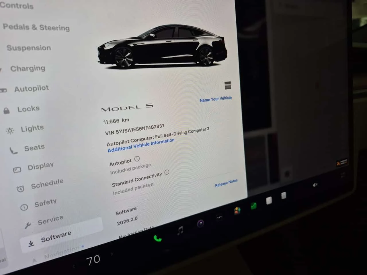 Tesla Model S * LONG RANGE PALLADIUM * ОБДУХВАНЕ* ПОДГРЕВ* BLIND, снимка 9 - Автомобили и джипове - 53904865