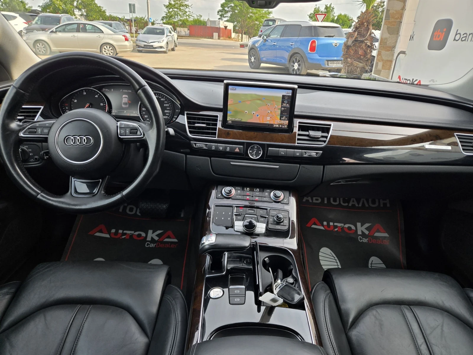 Audi A8 3.0TDI-258кс= FACELIFT= Distronic= CAMERA= ПОДГРЕВ, снимка 12 - Автомобили и джипове - 54782710