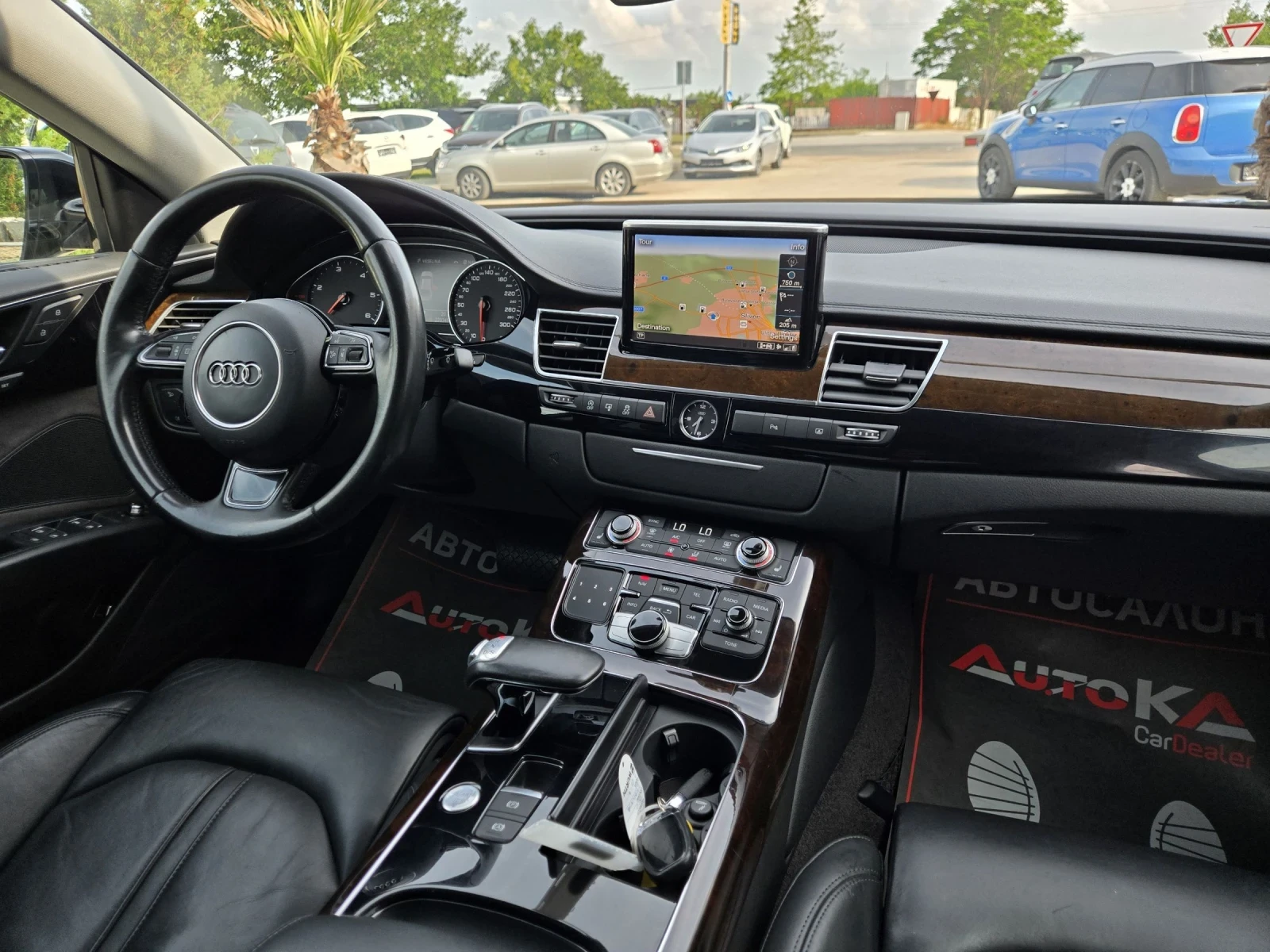 Audi A8 3.0TDI-258кс= FACELIFT= Distronic= CAMERA= ПОДГРЕВ, снимка 13 - Автомобили и джипове - 54782710