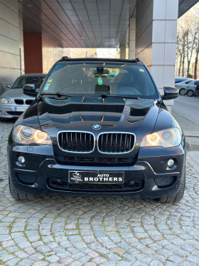 BMW X5 3.0d ///Мпкт нави кожа панорам хедьп  - [1] 