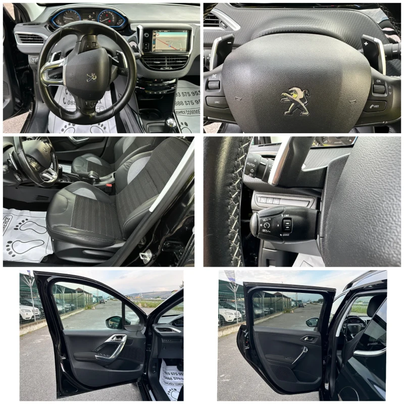 Peugeot 2008 1.6-EHDI-AUTOMAT-161.000km-TOP-NEW-NAVI-LED-KOJA, снимка 15 - Автомобили и джипове - 47305072