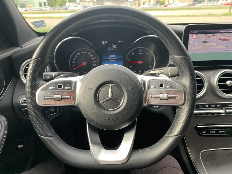 Mercedes-Benz C 220 AMG 04.2021 г., снимка 10 - Автомобили и джипове - 47340956