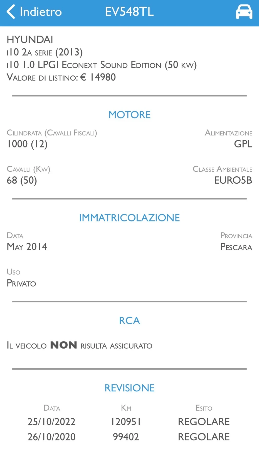 Hyundai I10 1.0i/Газ-Фабрична, снимка 17 - Автомобили и джипове - 46257004
