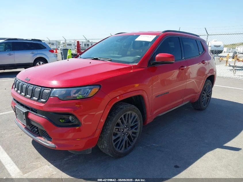 Jeep Compass (RED) EDITION 4X4/ДИСТРОНИК/КОЖА/ПОДГРЕВИ - изображение 3